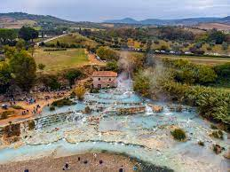 Saturnia hot springs Italy