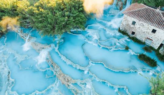 Saturnia hot springs Italy